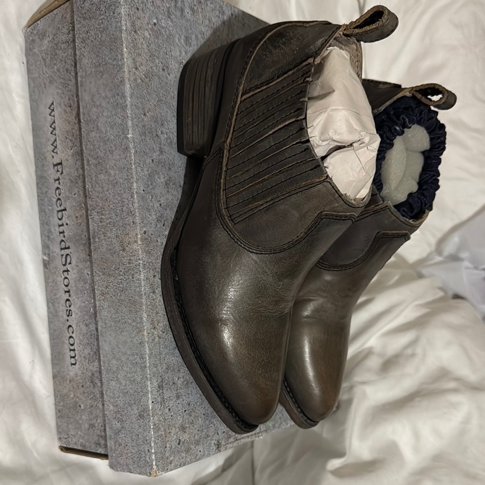 Freebird Ankle Boots in Brown